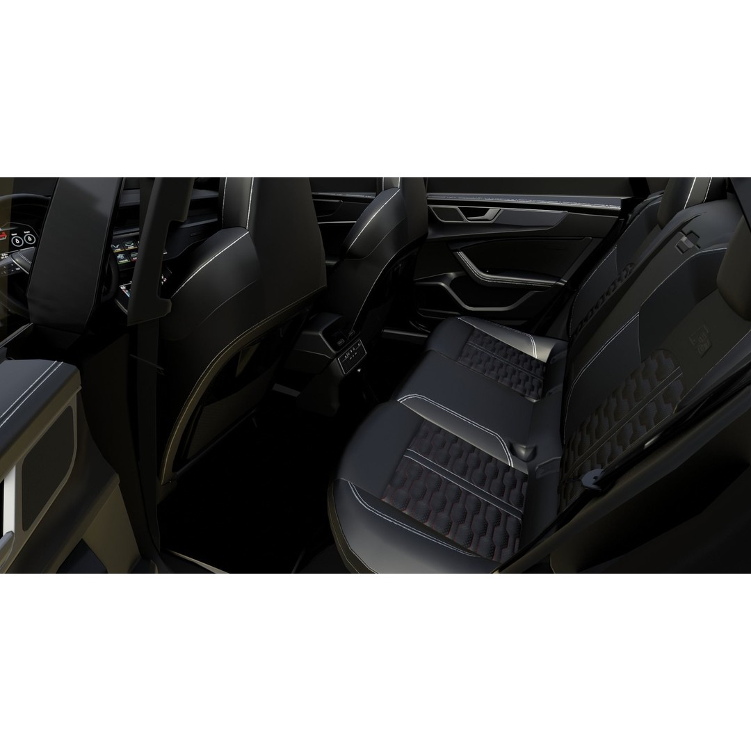 AUDI RS7 3D Model – Low Poly Game Asset with PBR Textures - View 16