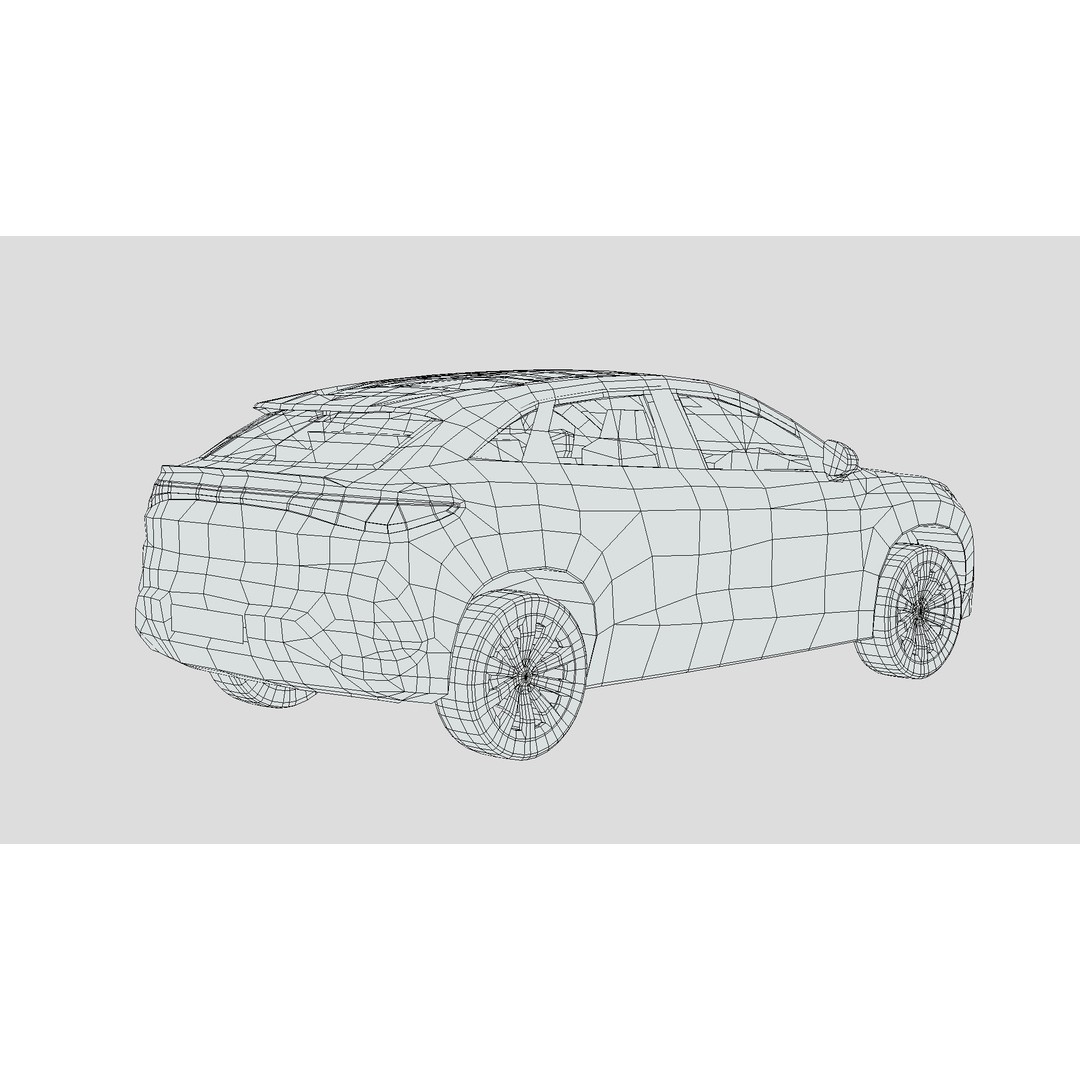 BYD Sealion 7 3D Model – Low Poly Game Asset, FBX, PBR Textures