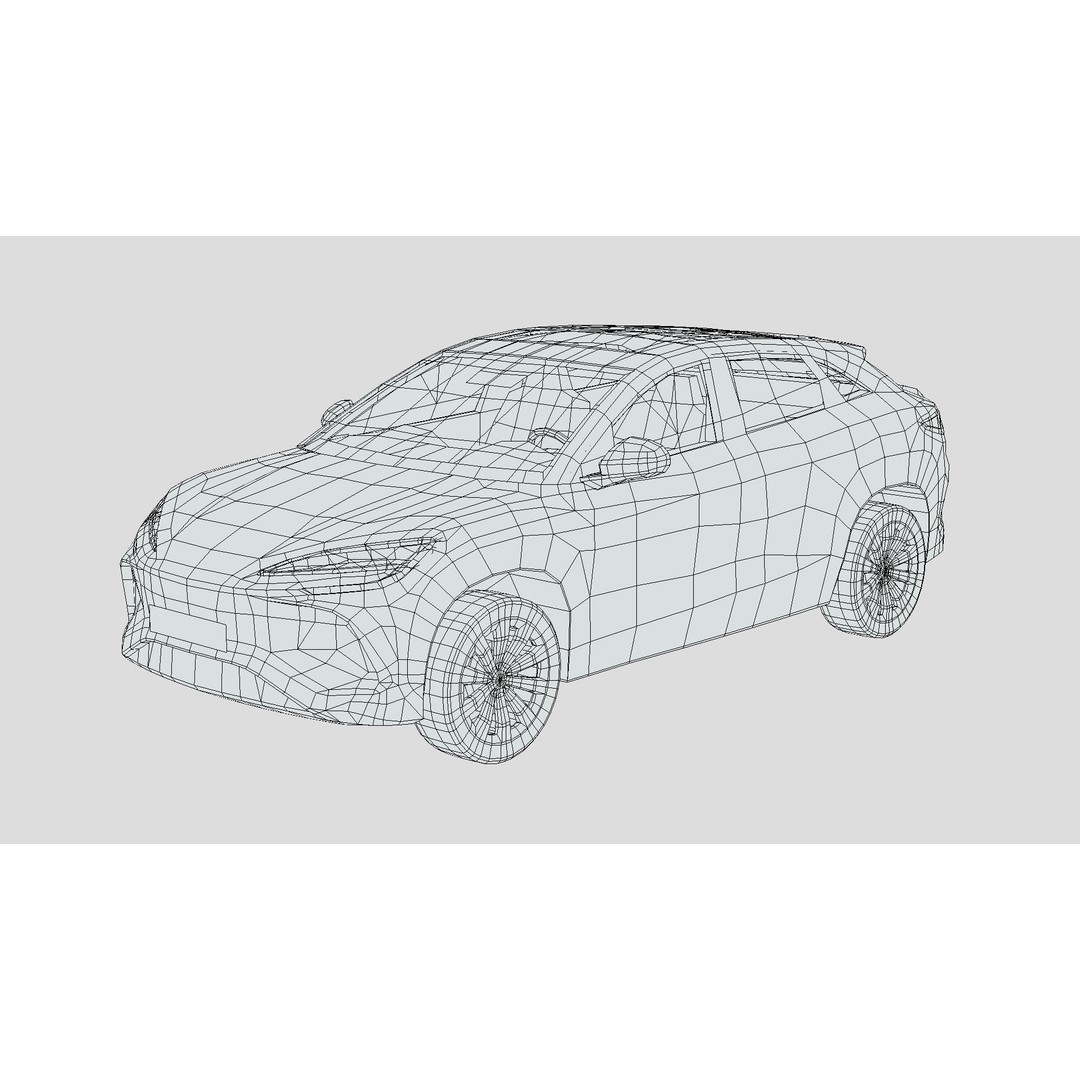 BYD Sealion 7 3D Model – Low Poly Game Asset, FBX, PBR Textures - View 3