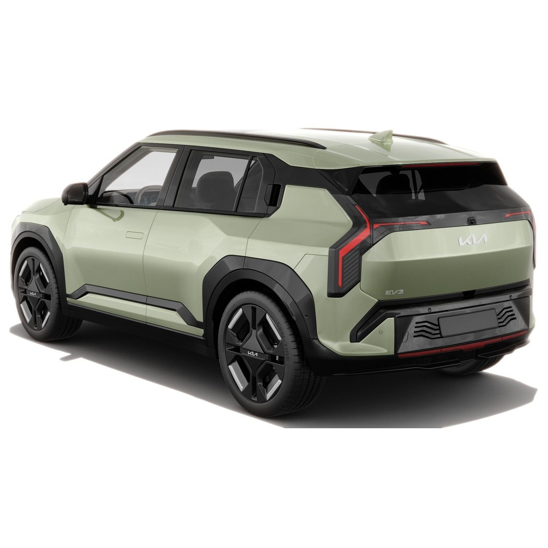 Kia EV3 GT-line 2025 3D Model – Detailed SUV with Interior, FBX, Blender - View 6