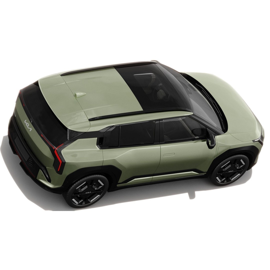 Kia EV3 GT-line 2025 3D Model – Detailed SUV with Interior, FBX, Blender - View 8