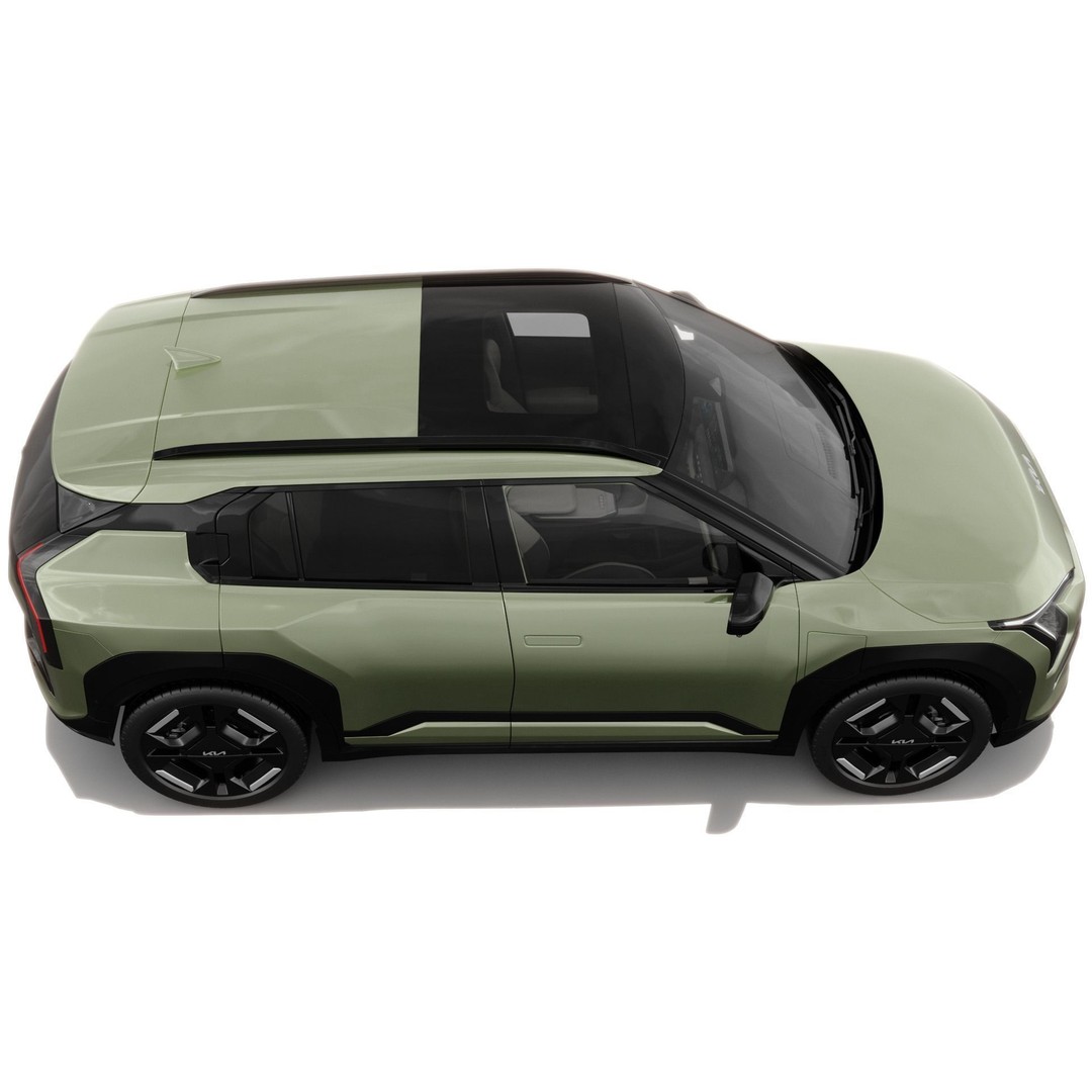 Kia EV3 GT-line 2025 3D Model – Detailed SUV with Interior, FBX, Blender - View 9