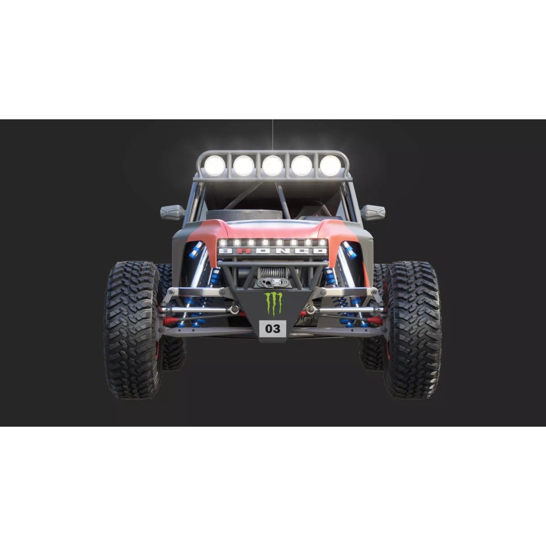 Ultra4 Car 3D Model – High Poly Racing Vehicle, FBX, OBJ, 3ds Max - View 12