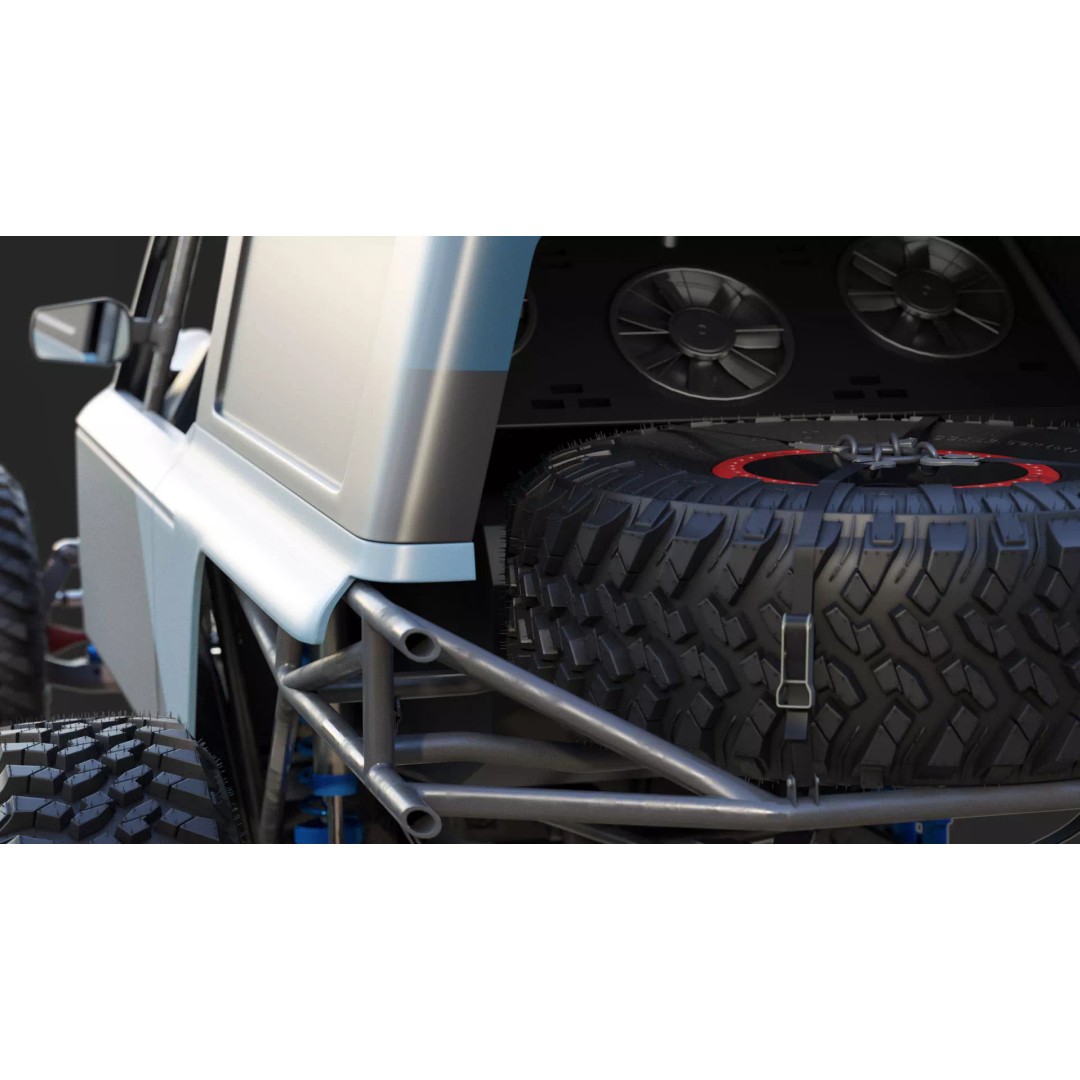 Ultra4 Car 3D Model – High Poly Racing Vehicle, FBX, OBJ, 3ds Max - View 5