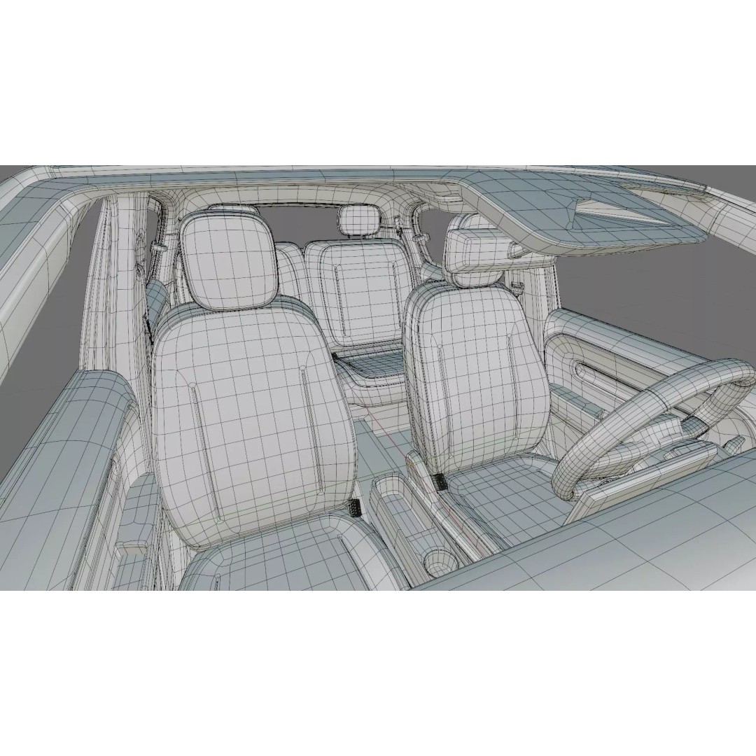 Renault Twingo E-Tech EV 2027 3D Model – High Poly Detailed Car Asset