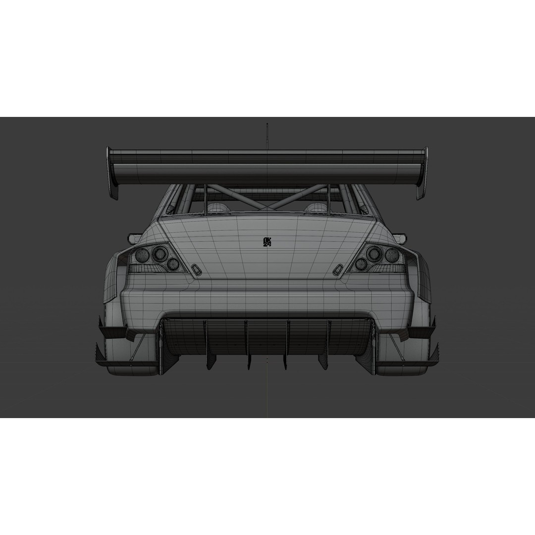 Mitsubishi Lancer Evolution IX 3D Model – High Poly Racing Car, Blender, FBX, OBJ
