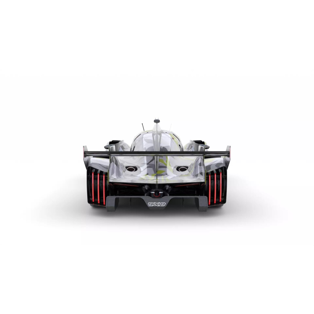 Peugeot 9X8 LMDh 2025 3D Model – High Poly Racing Car, FBX, PBR - View 7