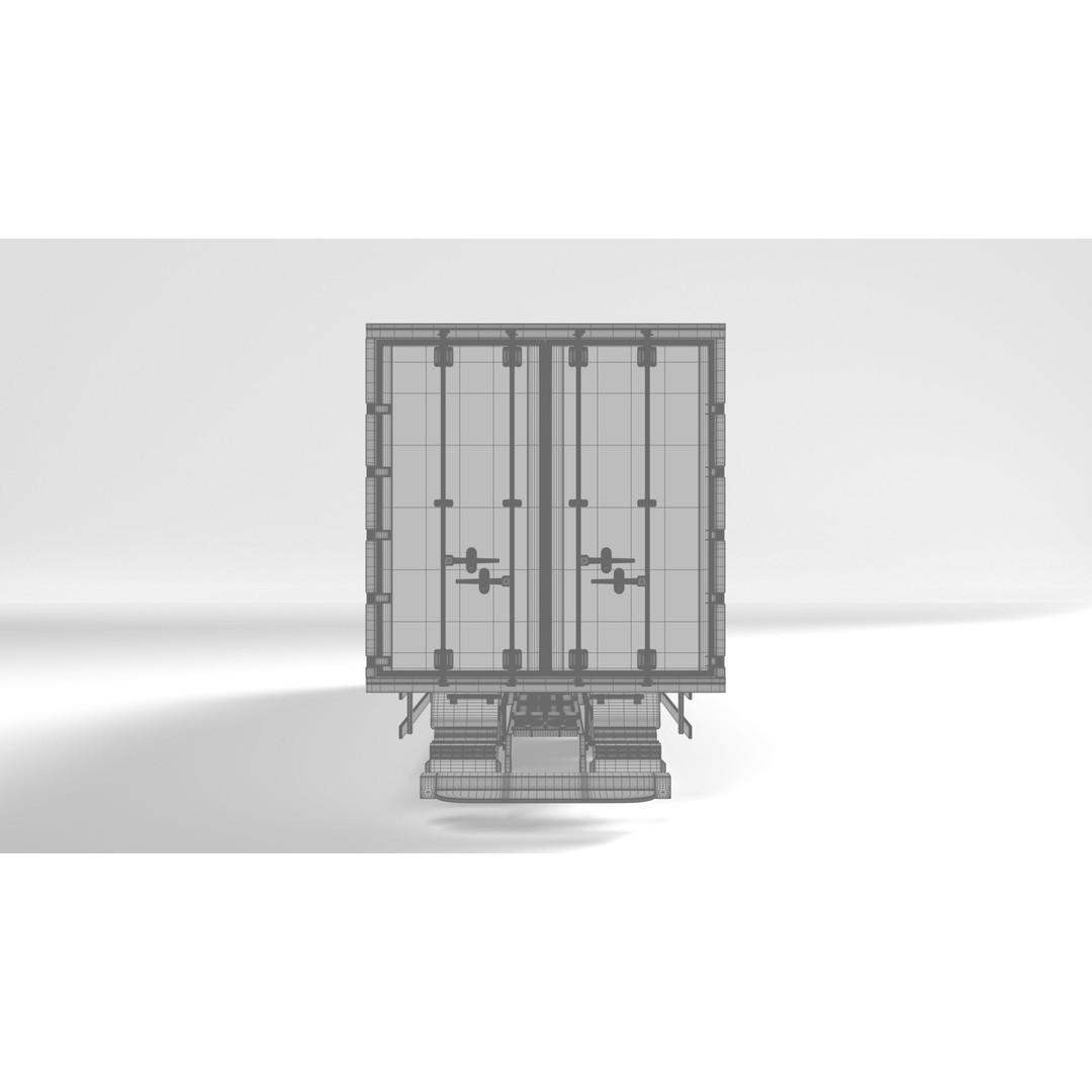 Mercedes Actros MP3 V6 2536 3D Model – High Poly Truck Asset, FBX, OBJ - View 21