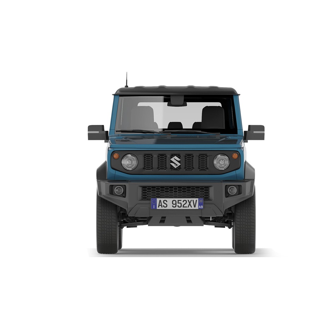 Suzuki Jimny 3D Model – High Poly SUV Asset, FBX & OBJ Formats - View 3