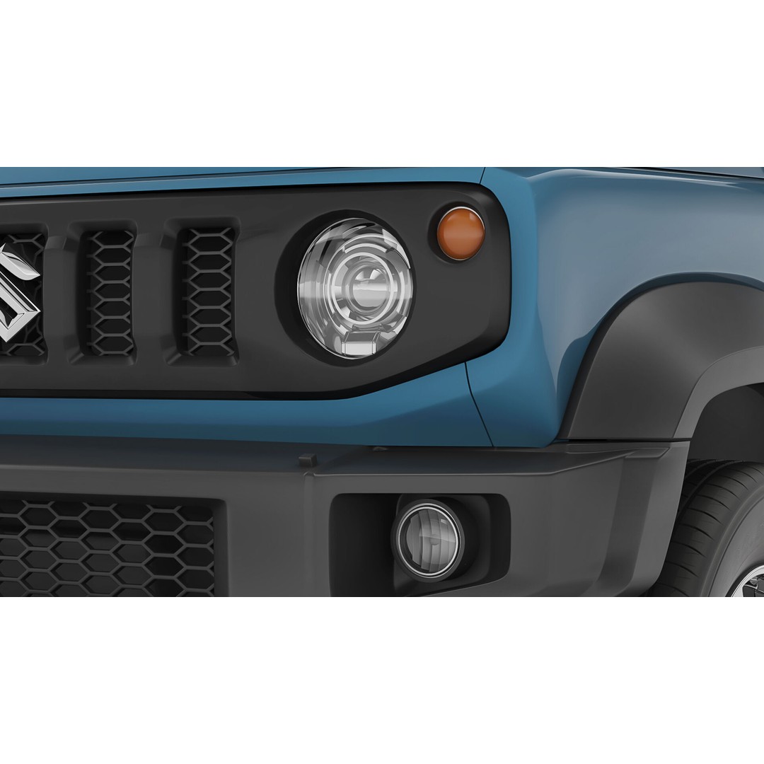 Suzuki Jimny 3D Model – High Poly SUV Asset, FBX & OBJ Formats - View 5
