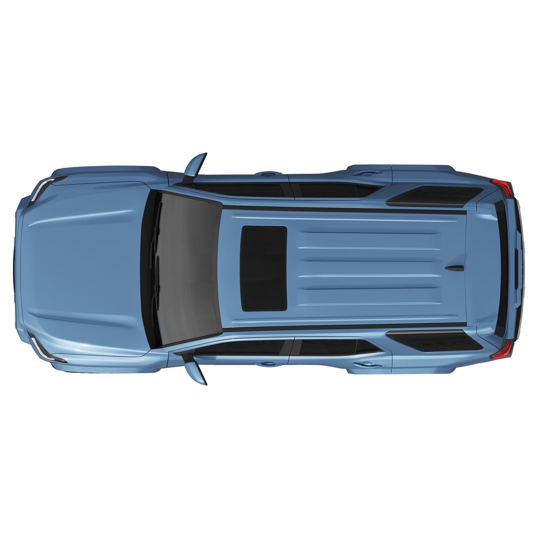 Toyota 4Runner 2025 3D Model – High Poly SUV Asset, PBR Textures - View 10