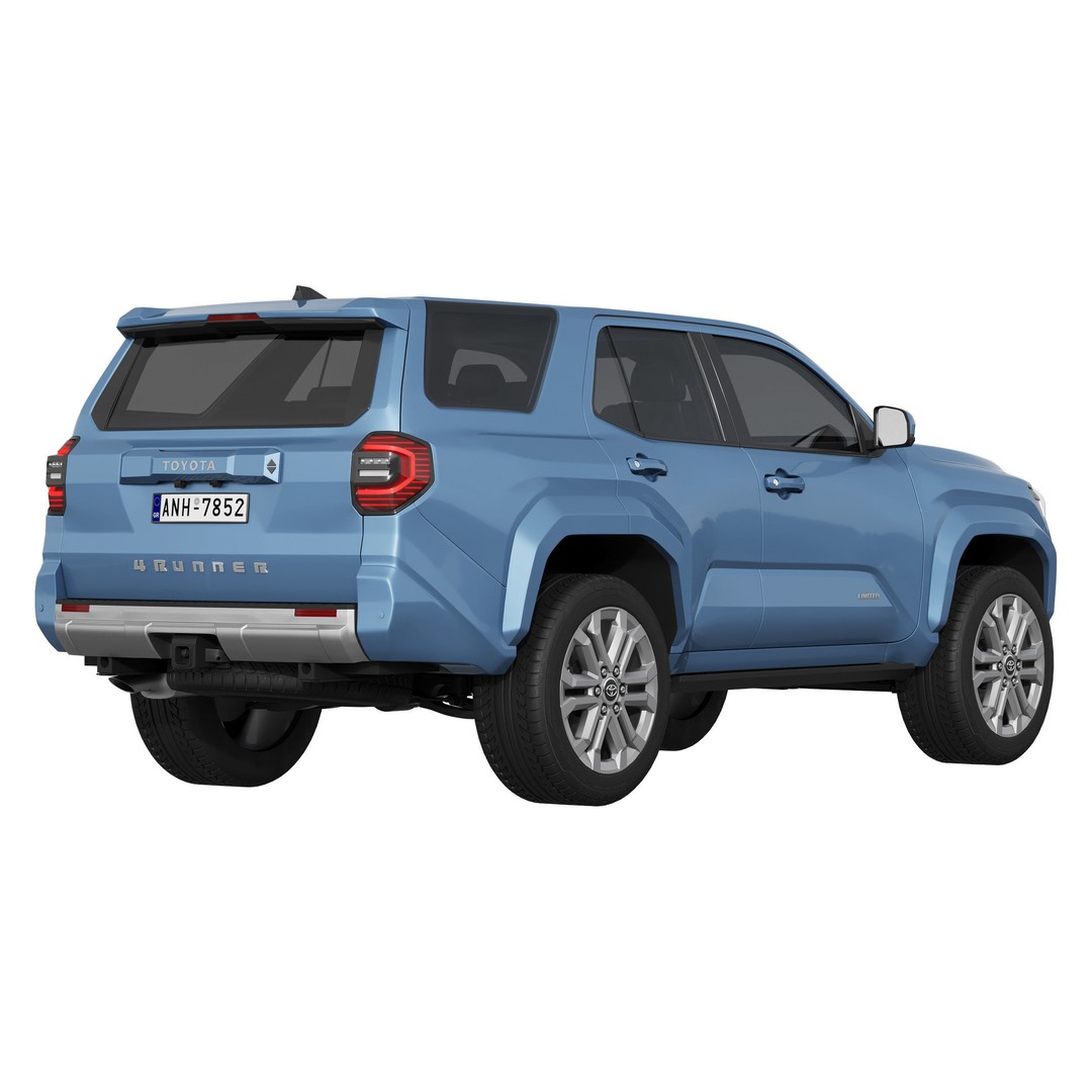 Toyota 4Runner 2025 3D Model – High Poly SUV Asset, PBR Textures - View 5