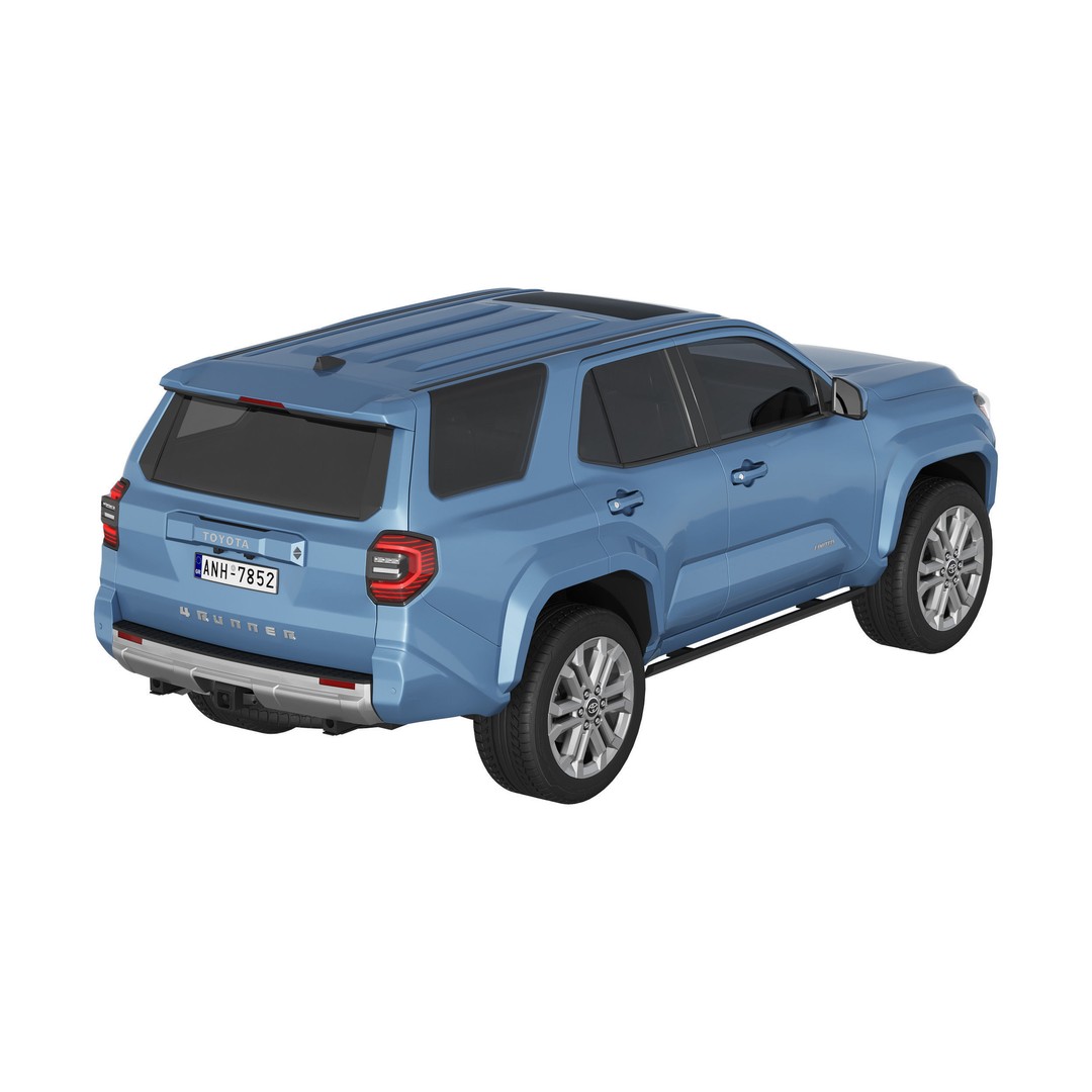 Toyota 4Runner 2025 3D Model – High Poly SUV Asset, PBR Textures - View 6