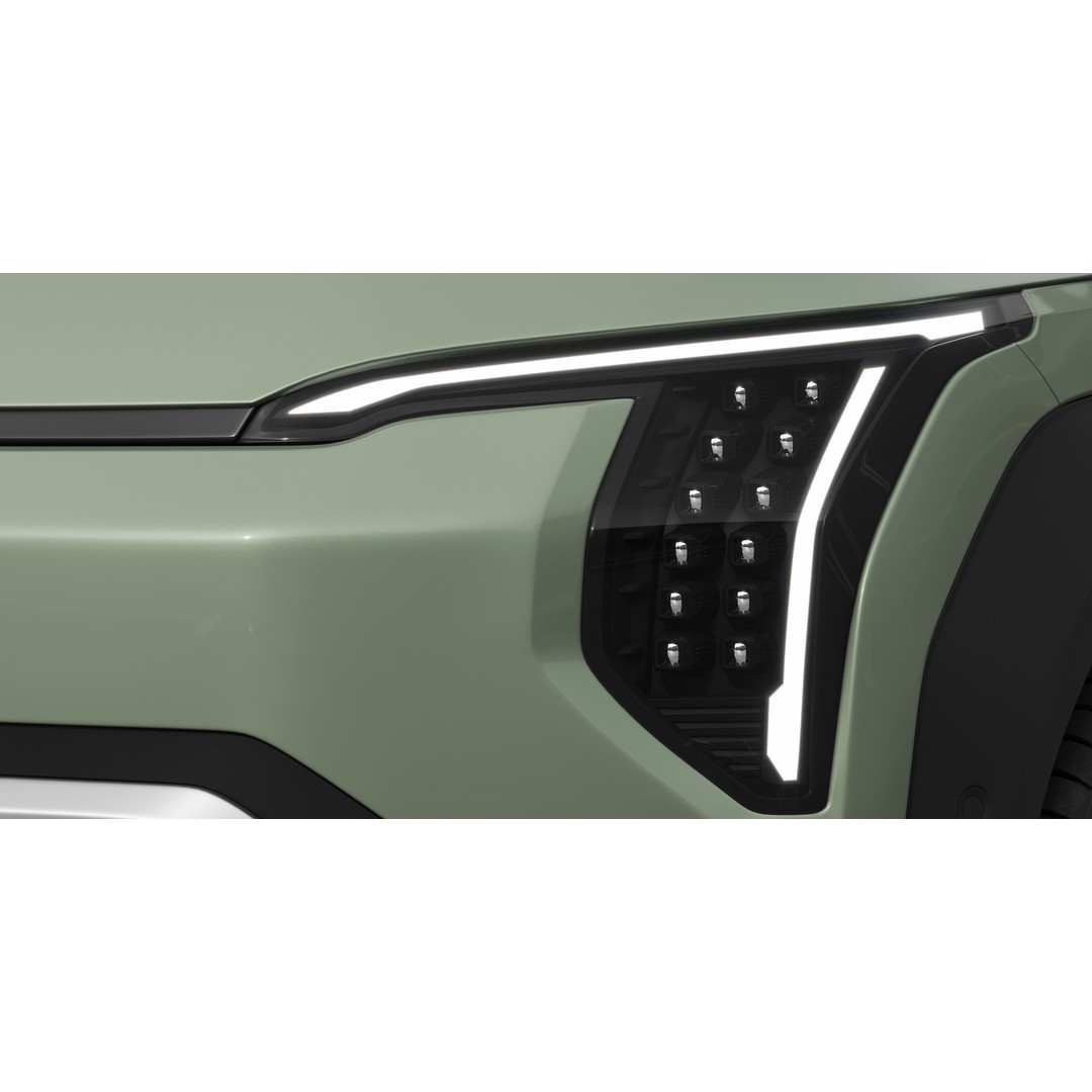 Kia EV3 3D Model – High Poly SUV Asset for Games & Renders - View 14