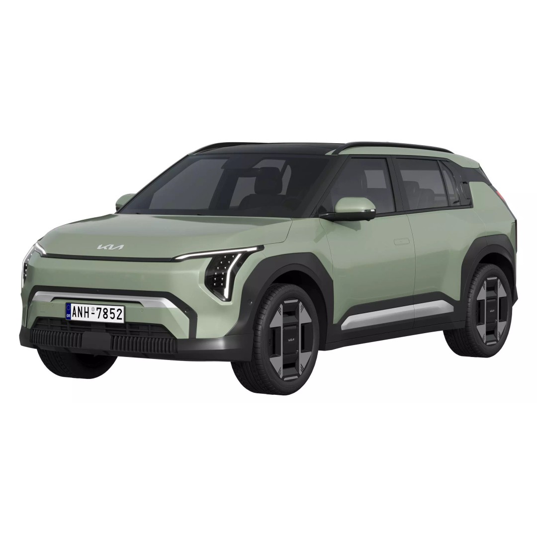 Kia EV3 3D Model – High Poly SUV Asset for Games & Renders - View 2