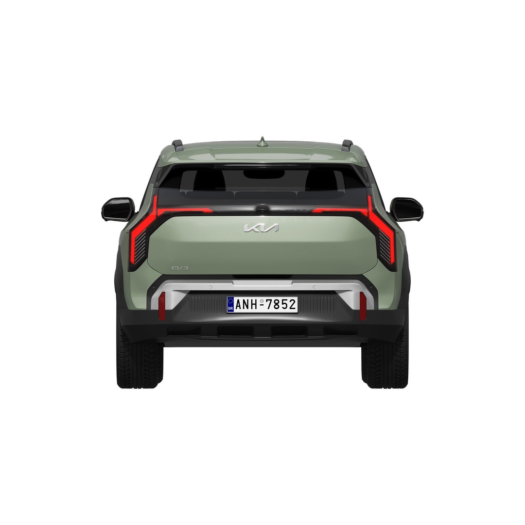 Kia EV3 3D Model – High Poly SUV Asset for Games & Renders - View 9