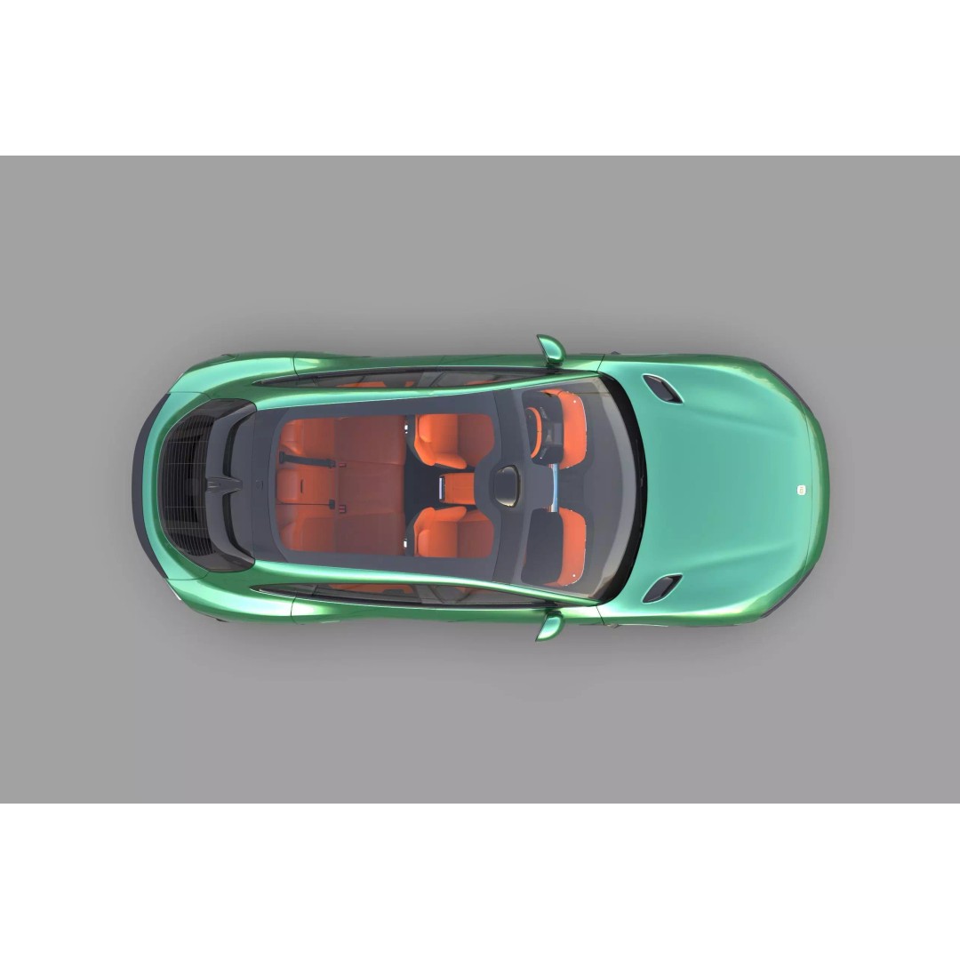 Xiaomi YU7 3D Model – High Poly SUV Interior with PBR Textures, FBX - View 13
