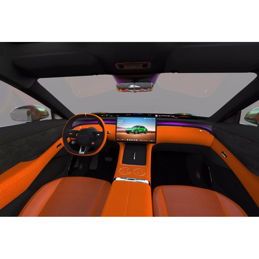 Xiaomi YU7 3D Model – High Poly SUV Interior with PBR Textures, FBX - View 29