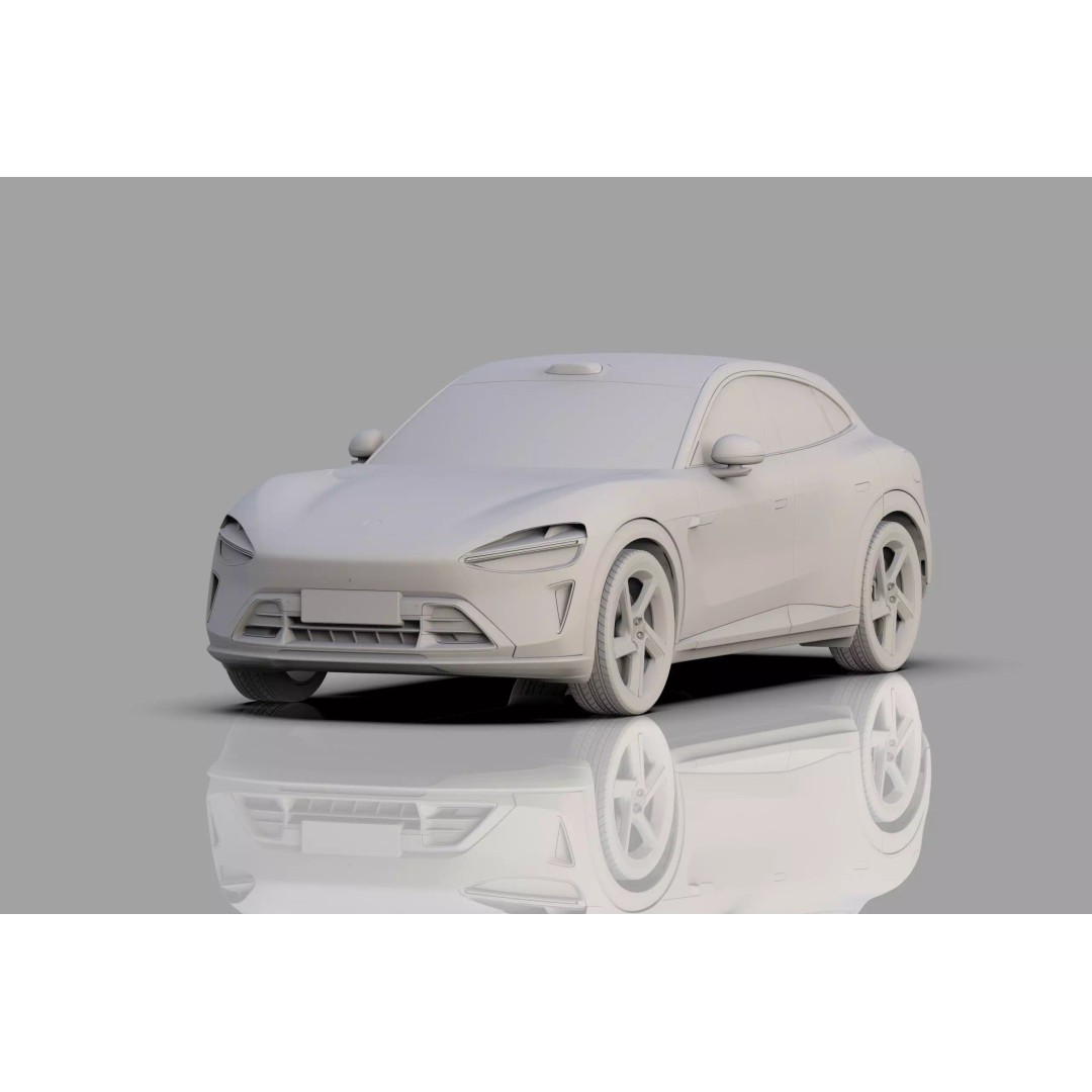 Xiaomi YU7 3D Model – High Poly SUV Interior with PBR Textures, FBX - View 43