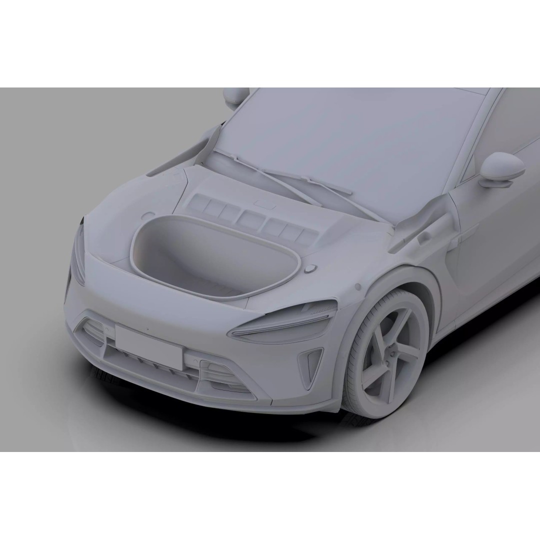 Xiaomi YU7 3D Model – High Poly SUV Interior with PBR Textures, FBX - View 54