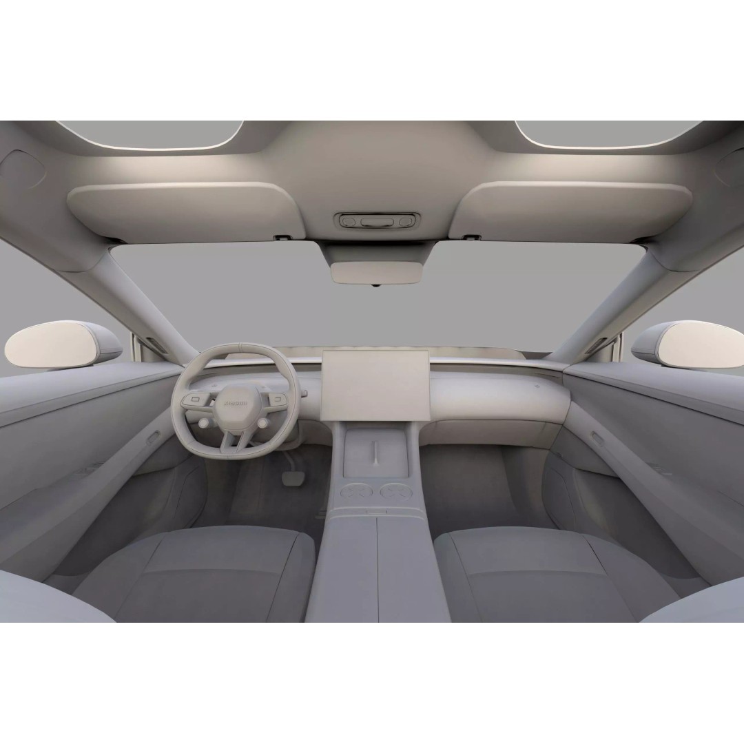 Xiaomi YU7 3D Model – High Poly SUV Interior with PBR Textures, FBX - View 55