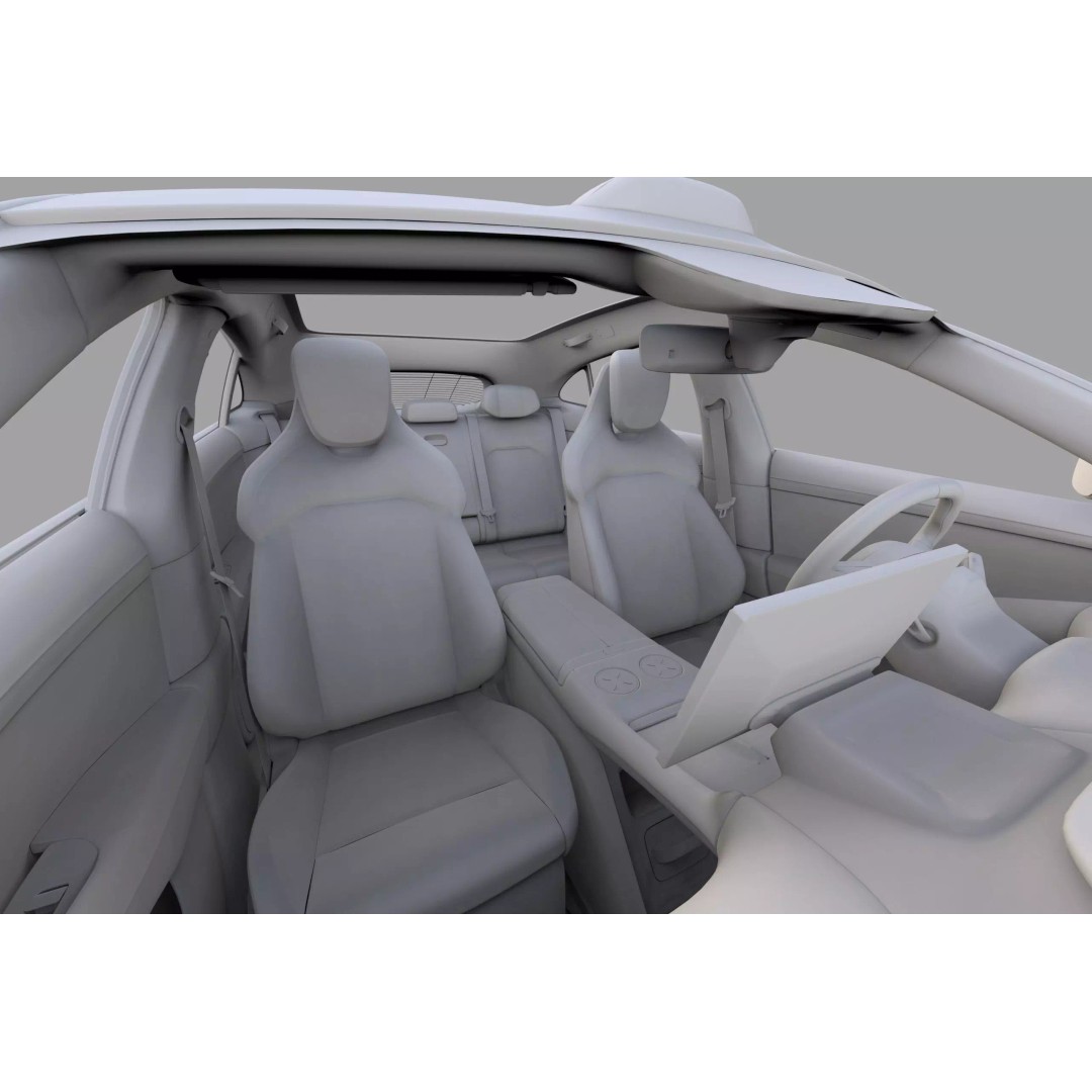 Xiaomi YU7 3D Model – High Poly SUV Interior with PBR Textures, FBX - View 57