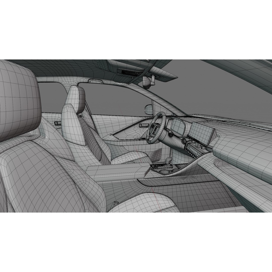 Toyota C-HR 2024 3D Model – High Poly Realistic SUV, FBX & OBJ
