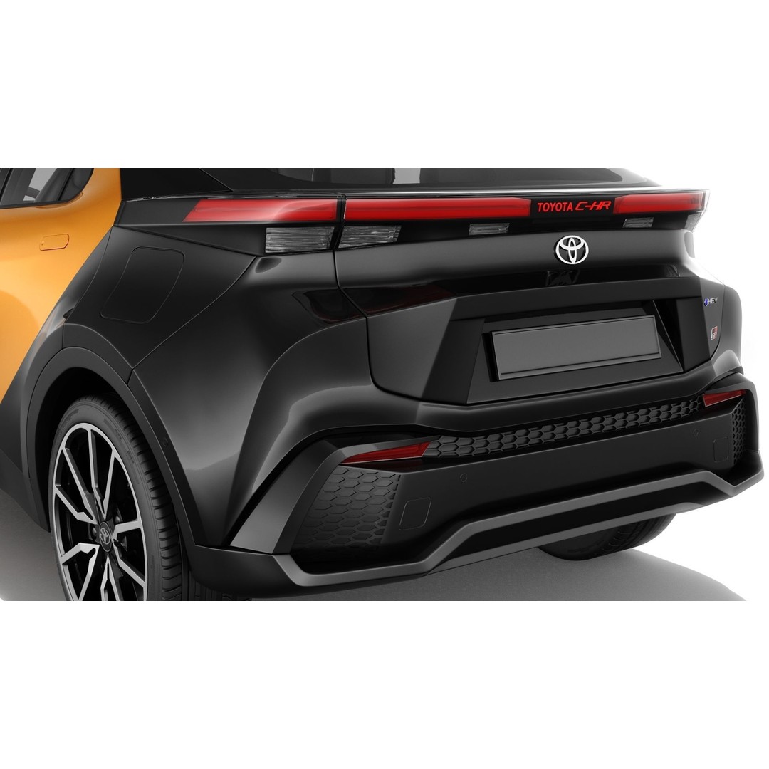 Toyota C-HR 2024 3D Model – High Poly Realistic SUV, FBX & OBJ - View 12