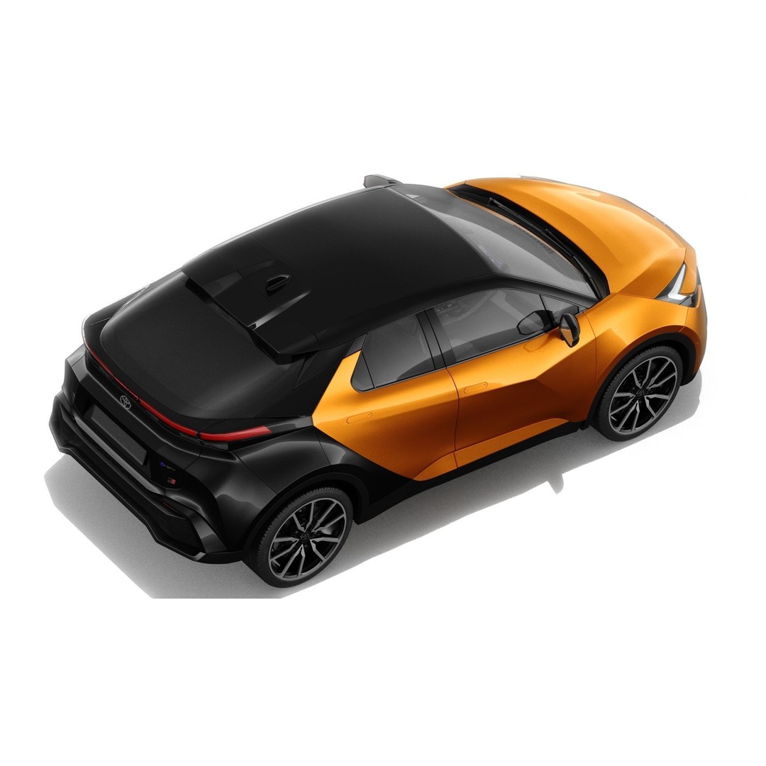 Toyota C-HR 2024 3D Model – High Poly Realistic SUV, FBX & OBJ - View 8