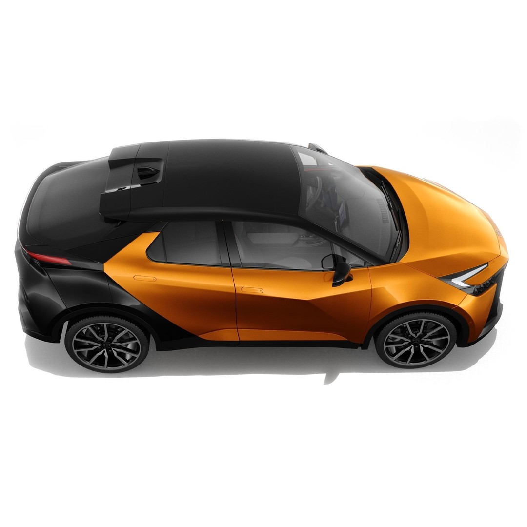 Toyota C-HR 2024 3D Model – High Poly Realistic SUV, FBX & OBJ - View 9