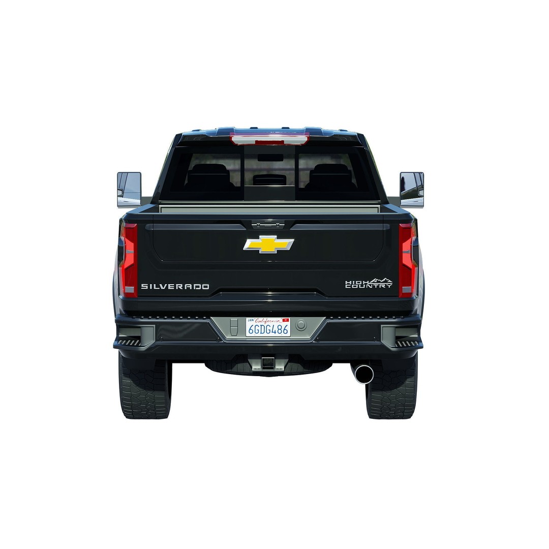 Chevrolet Silverado 2500HD High Country 3D Model – Game Ready PBR Asset, FBX - View 6