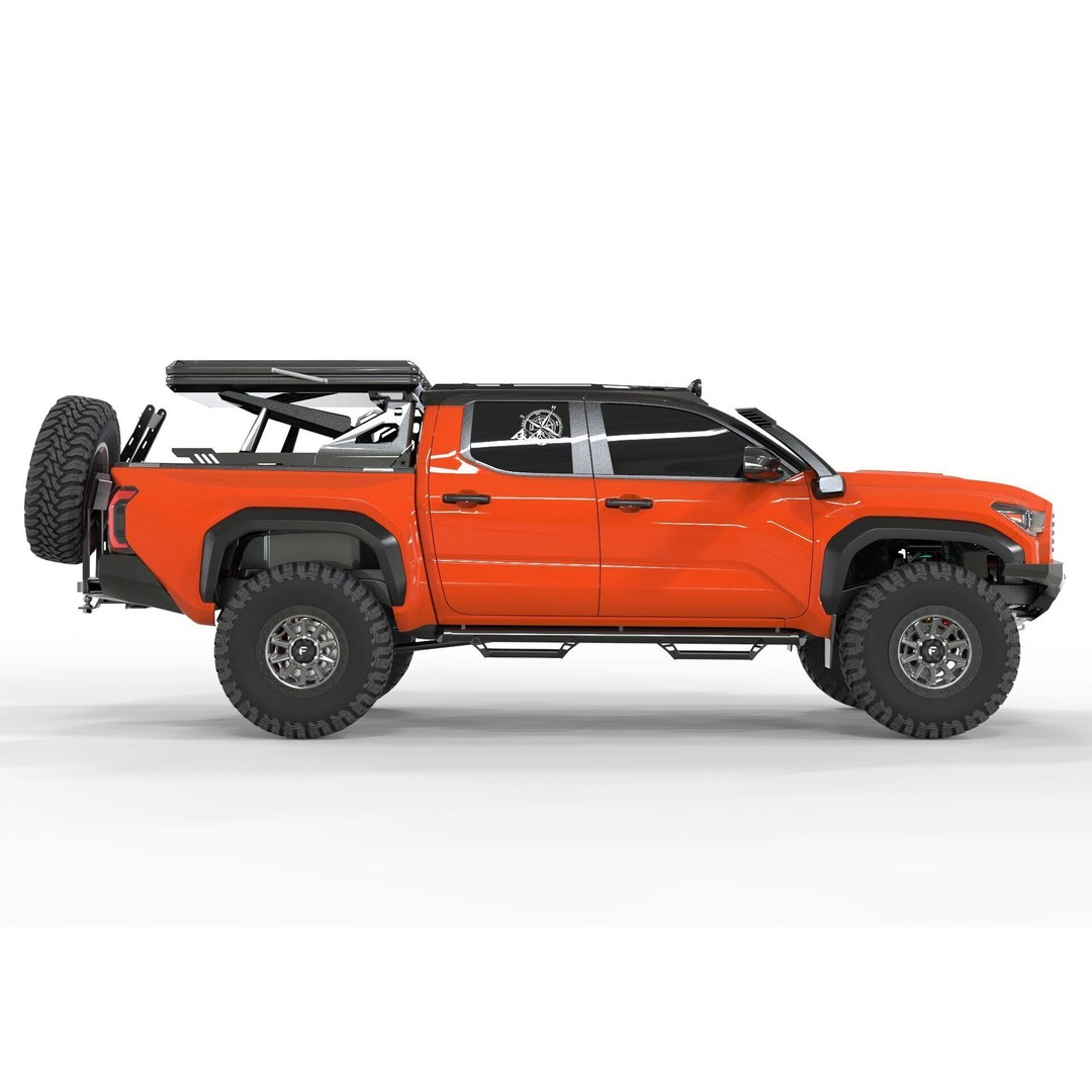 Toyota Tacoma 2024 Off Road 3D Model – High Poly PBR Game Asset, FBX, OBJ - View 4