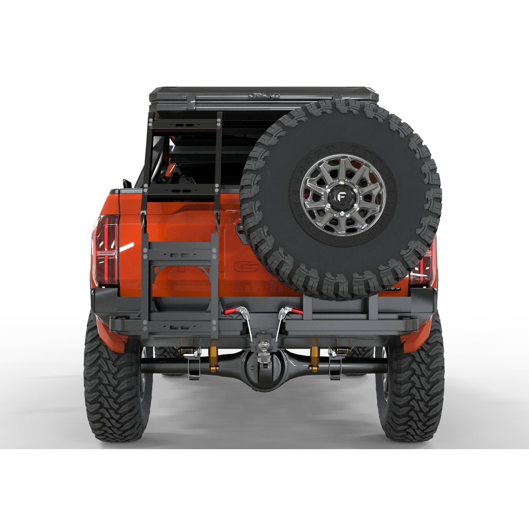 Toyota Tacoma 2024 Off Road 3D Model – High Poly PBR Game Asset, FBX, OBJ - View 6