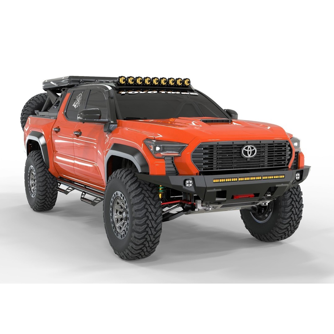 Toyota Tacoma 2024 Off Road 3D Model – High Poly PBR Game Asset, FBX, OBJ - View 8