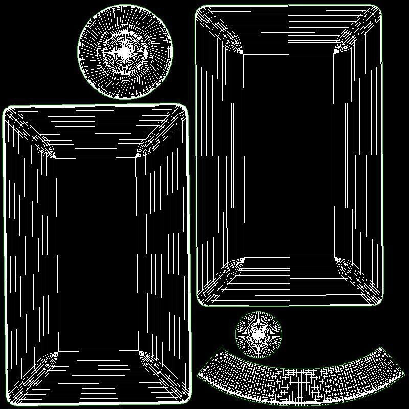 Greek Marinated Salmon Steak with Asparagus - Low-Poly 3D Model - View 14