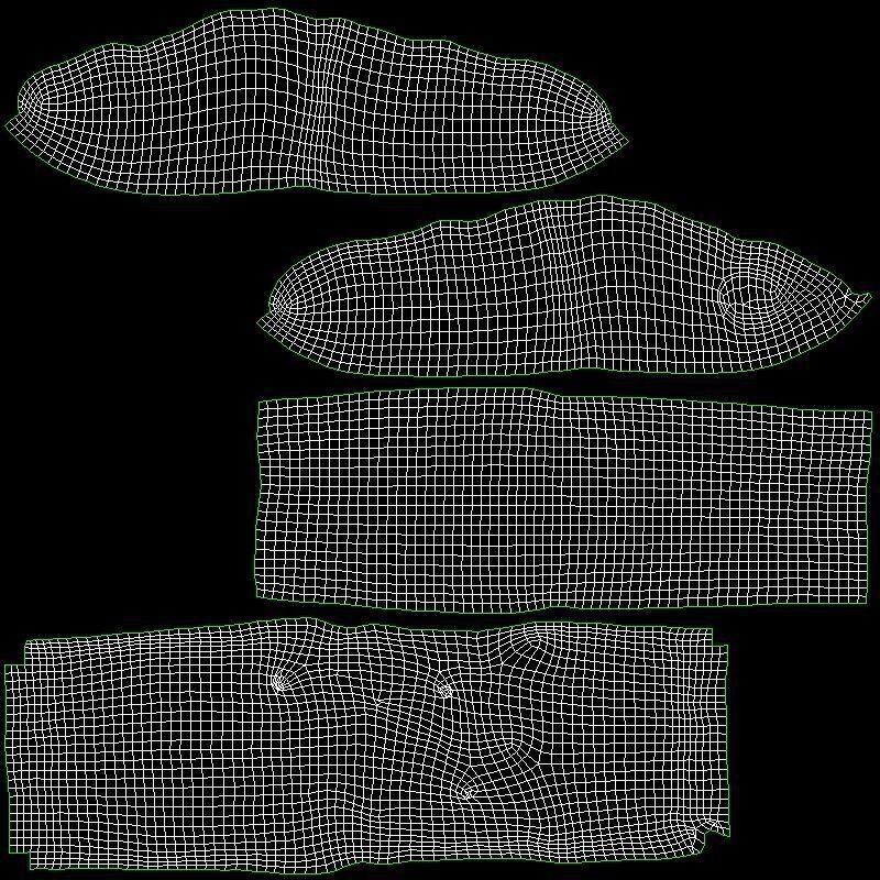 Greek Marinated Salmon Steak with Asparagus - Low-Poly 3D Model - View 16