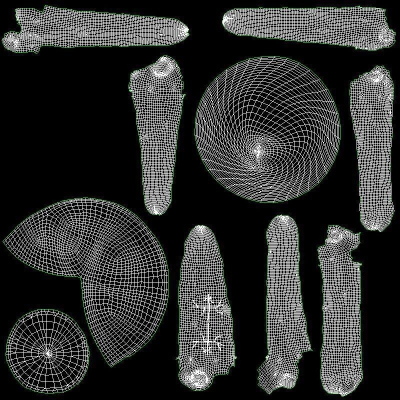 Greek Marinated Salmon Steak with Asparagus - Low-Poly 3D Model - View 21