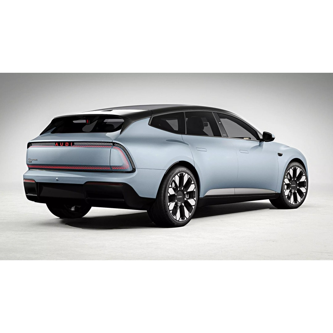 2026 Audi E5 Sportback Pioneer Quattro 3D Model – High Poly Game Asset, FBX, OBJ - View 10