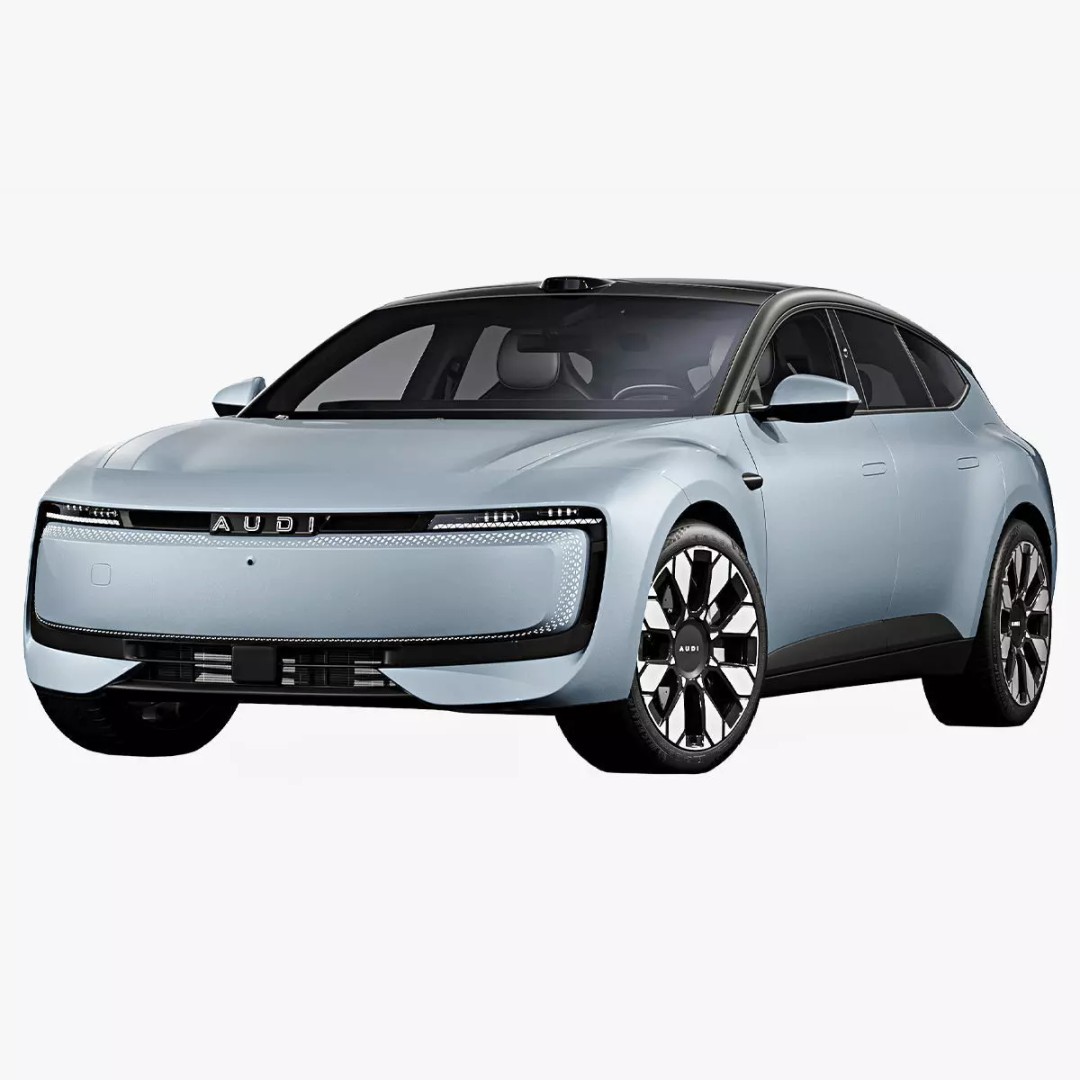 2026 Audi E5 Sportback Pioneer Quattro 3D Model – High Poly Game Asset, FBX, OBJ - View 2