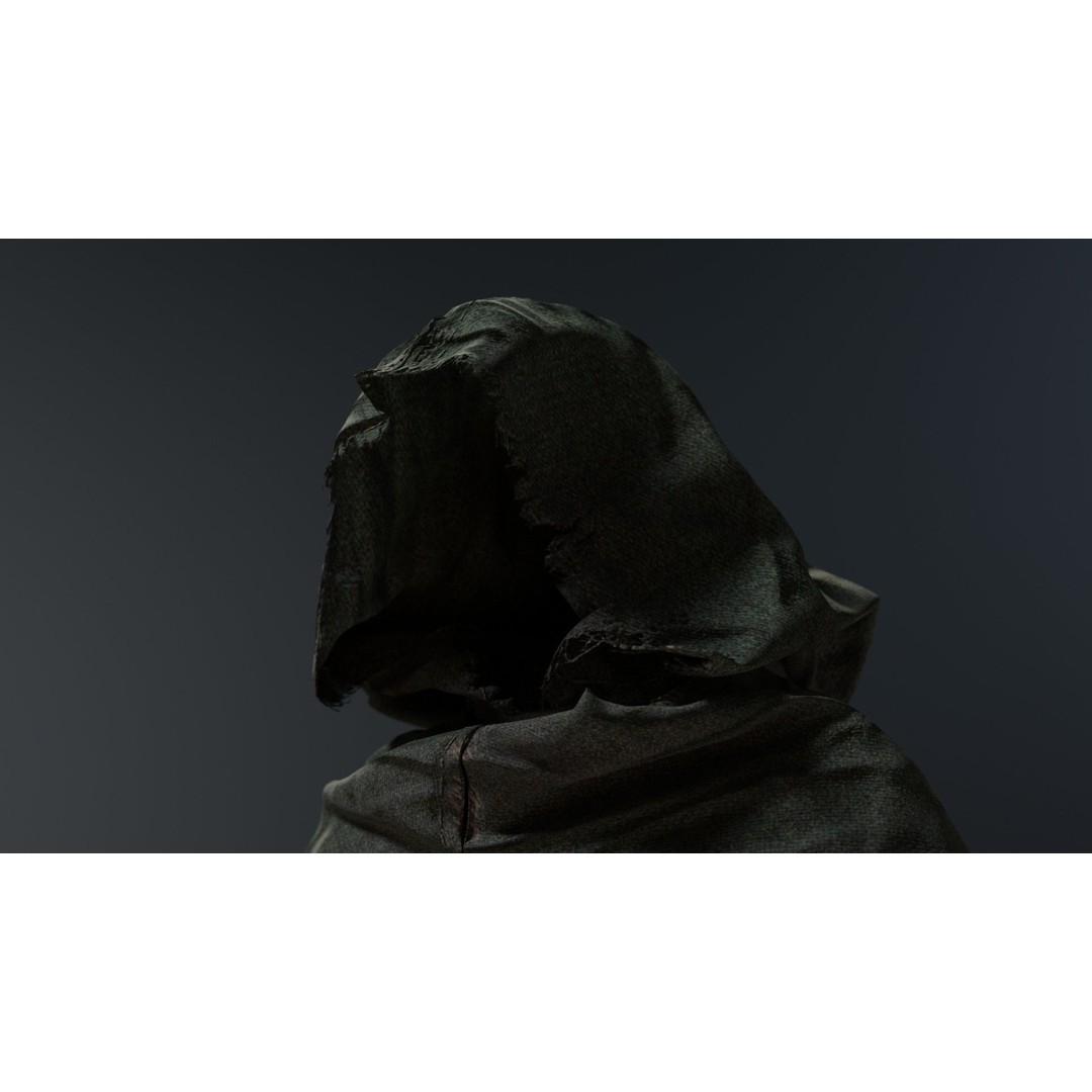 Medieval Religious Character 3D Model – High Poly Archbishop, Priest, and Monks - View 30