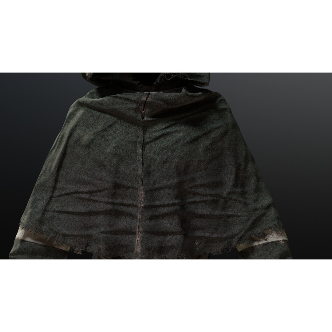 Medieval Religious Character 3D Model – High Poly Archbishop, Priest, and Monks - View 32