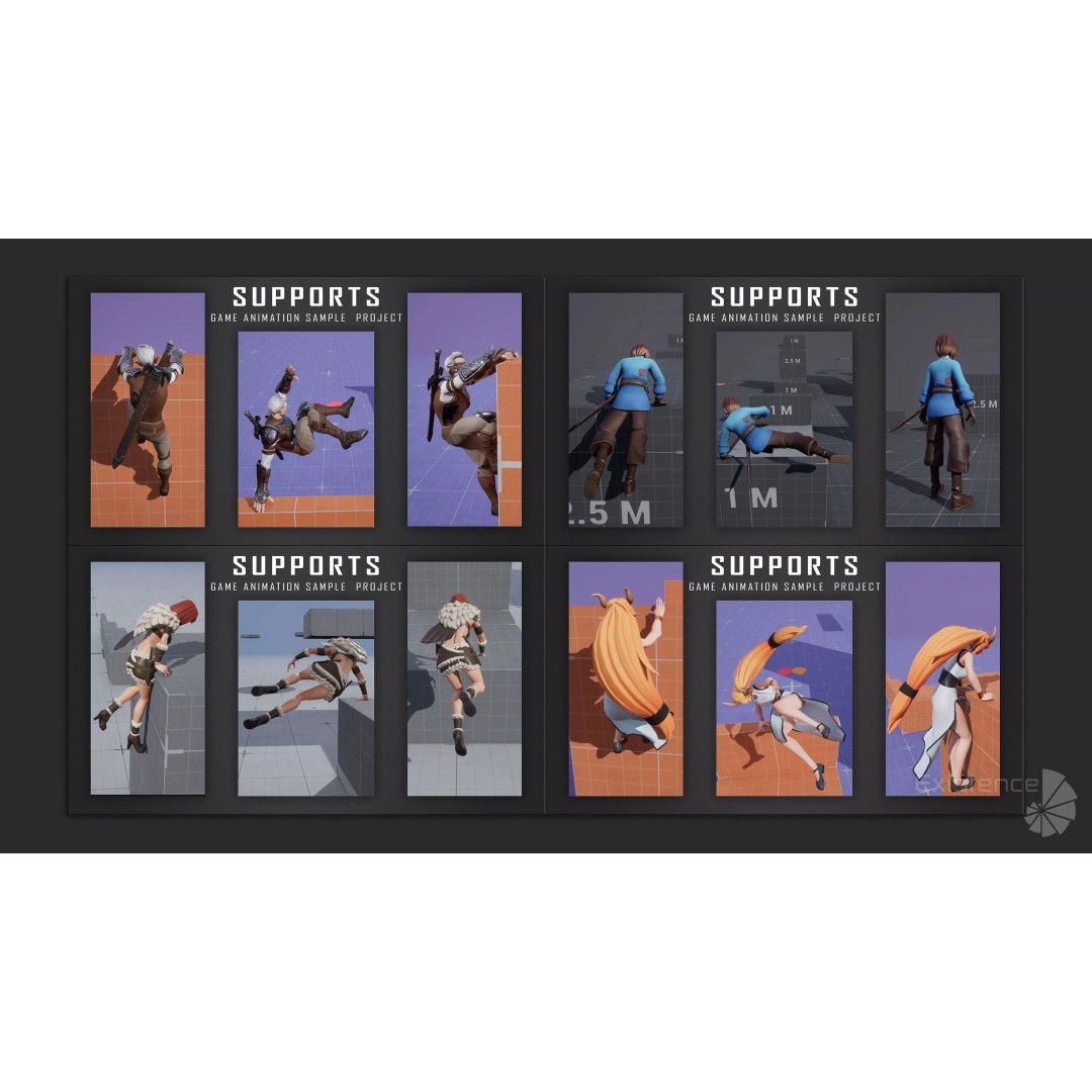 Stylized Fantasy Characters 3D Model – Low Poly Mega Bundle, FBX - View 25
