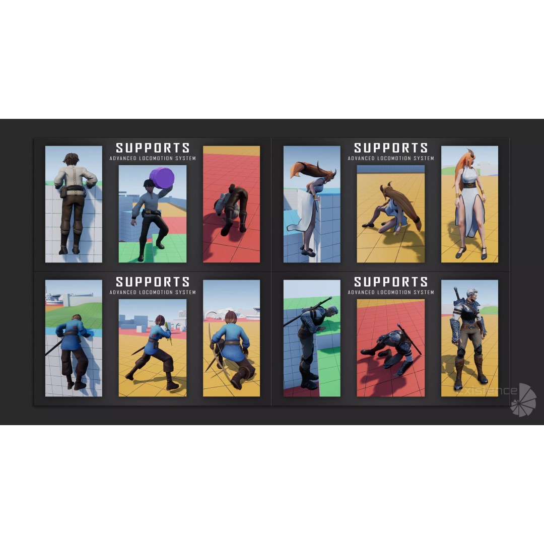 Stylized Fantasy Characters 3D Model – Low Poly Mega Bundle, FBX - View 26