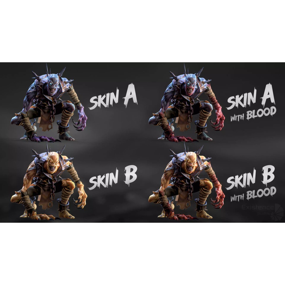Stylized Fantasy Characters 3D Model – Low Poly Mega Bundle, FBX - View 34