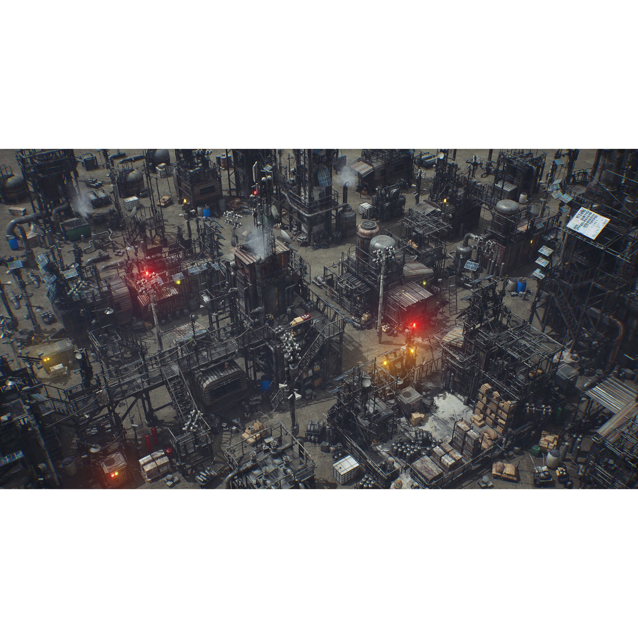 Post Apocalypse Survivor Environment Kitbash - Low-Poly 3D Model - View 12