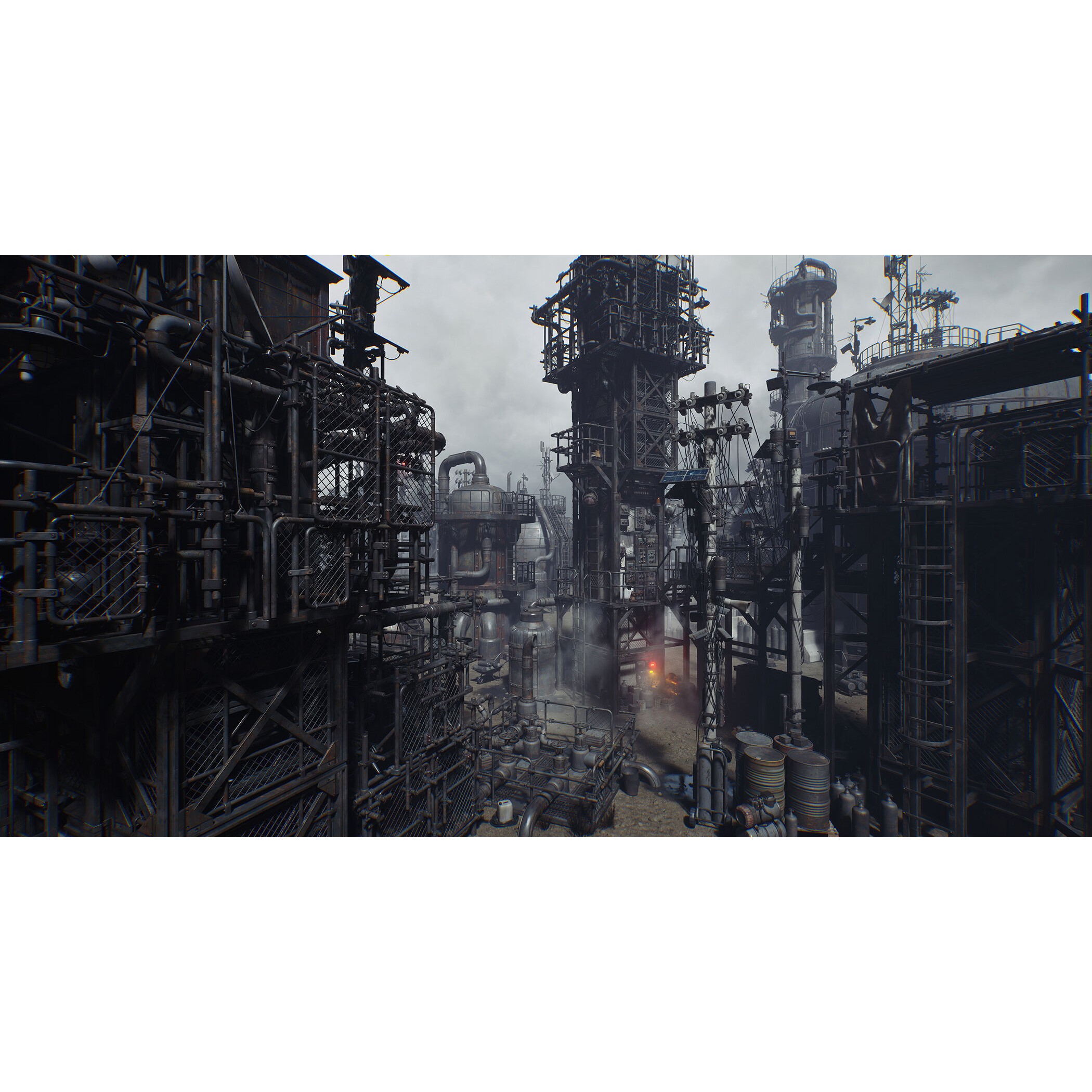 Post Apocalypse Survivor Environment Kitbash - Low-Poly 3D Model - View 4