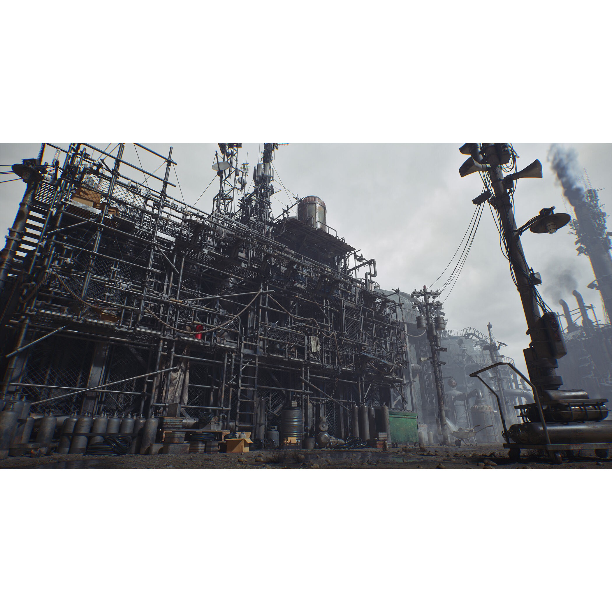 Post Apocalypse Survivor Environment Kitbash - Low-Poly 3D Model - View 5