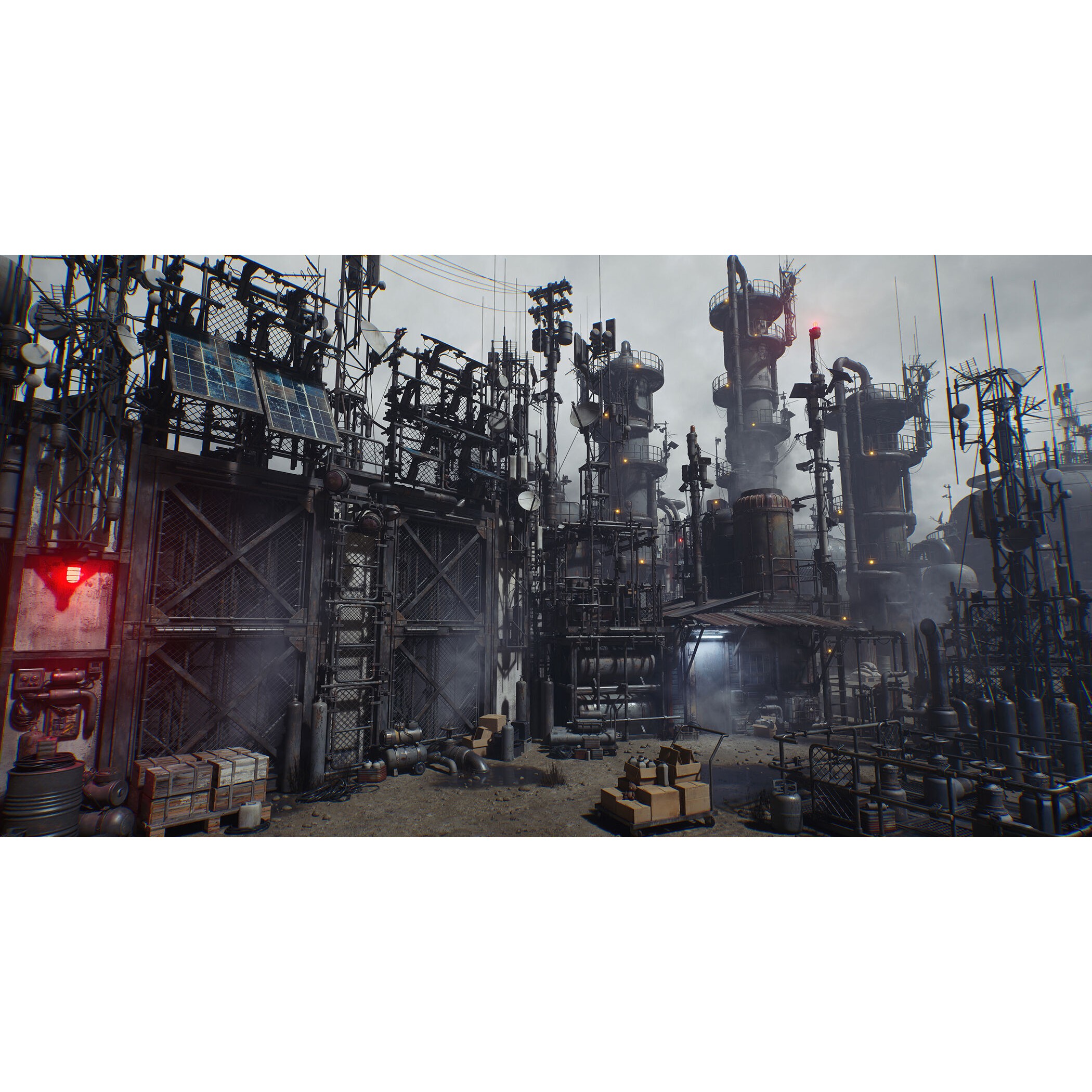 Post Apocalypse Survivor Environment Kitbash - Low-Poly 3D Model - View 6