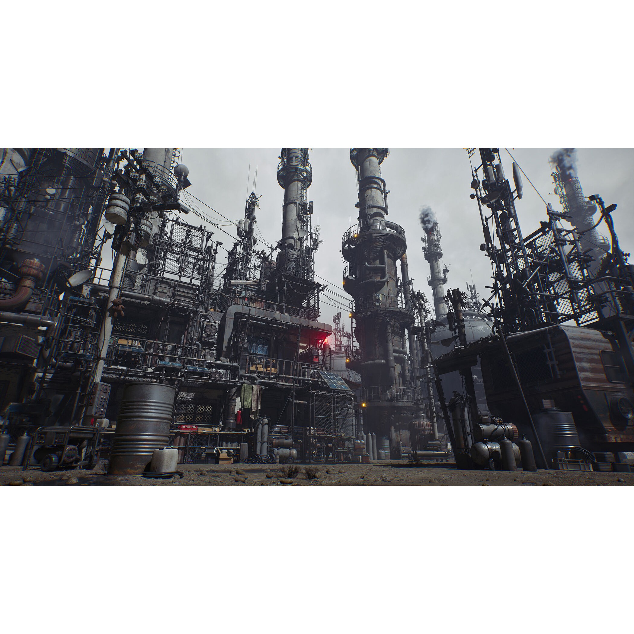 Post Apocalypse Survivor Environment Kitbash - Low-Poly 3D Model - View 7