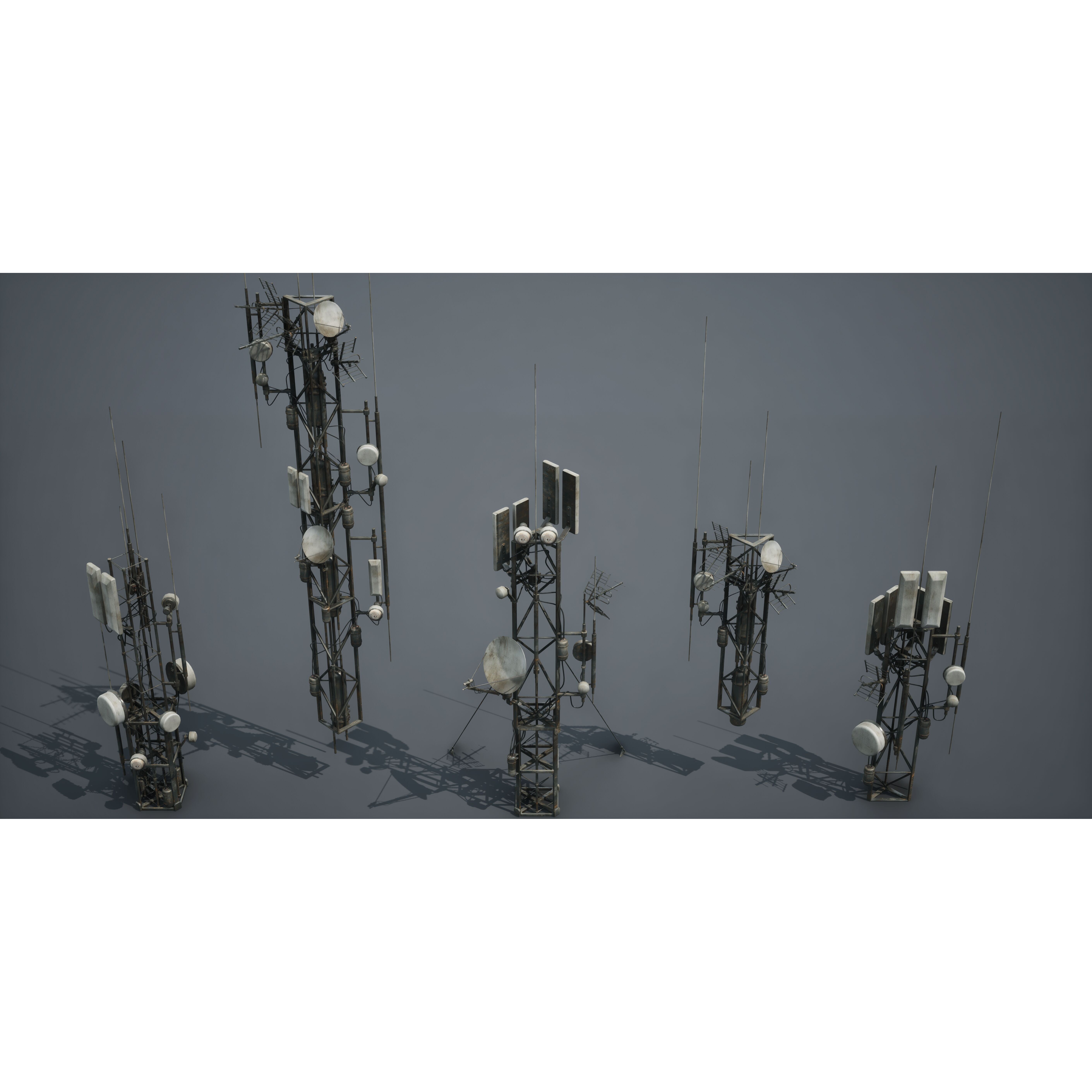 Post Apocalypse Survivor Environment Kitbash - Low-Poly 3D Model - View 79